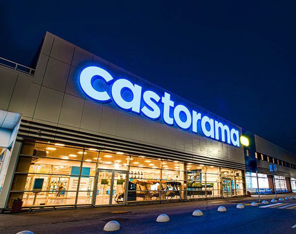 Комплексное оформление гипермаркета «Касторама»
