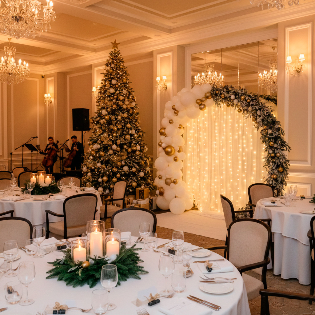 Как оформить новогодний корпоратив в ресторане: Гайд по привлечению и WOW-эффекту Как оформить новогодний корпоратив в ресторане: Гайд по привлечению и WOW-эффекту