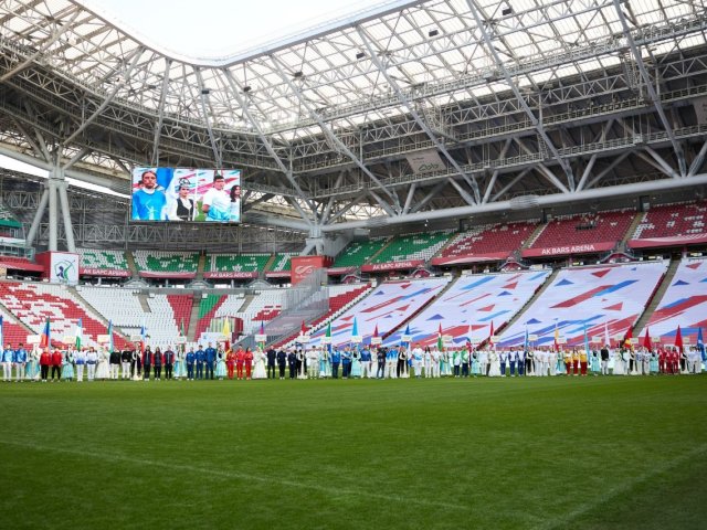 Оформление арены и инфраструктуры Всероссийского турнира по стрельбе из лука на Кубок Генерального прокурора РФ